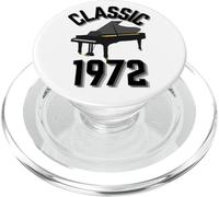 Año Clásico 1972 con Piano de Cola. PopSockets PopGrip para MagSafe