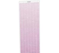 Año de 2026 Calendario colgante de pared de gran tamaño con fechas en negrita, marcado mensual de días festivos y decoración colgante fácil de usar