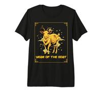Año De La Cabra Zodiaco Chino Año Nuevo Horóscopo Camiseta Premium