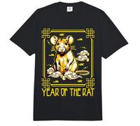 Año De La Rata Zodíaco Chino Horóscopo Año Nuevo Chino Comfort Colors Adult Heavyweight T-Shirt