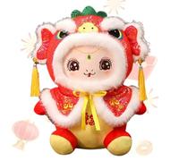 Año de la Serpiente 2025 Peluche | 2025 Año de la Serpiente de Peluche - Peluches de Mascota de Serpiente para celebraciones de Primavera