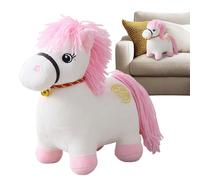 Año del Animal de Peluche de Caballos - Año Nuevo Chino, Mascot 2026 | Happy Horses Doll, Juguete Blando Blando, decoración para Sala de Estar, Sala de niños, sofá, Estante, Coche y Escritorio