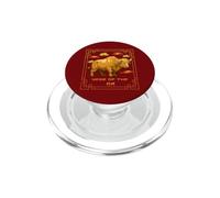 Año del Buey Zodíaco Chino Año Nuevo Chino Horóscopo PopSockets PopGrip para MagSafe