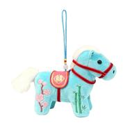 Año del Caballo 2026 | Amuleto para Bolso De Peluche - Muñeca De Peluche del Año Caballo | para Niños Adolescentes Adultos Estudiantes Coleccionistas Amantes de Animales Cumpleaños