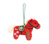 Año Del Caballo 2026 | Colgante de Bolso de Peluche | Caballo de Peluche del Año Nuevo Lunar | Para Niños Adolescentes Adultos Estudiantes Coleccionistas Amantes de Animales Cumpleaños Fiesta
