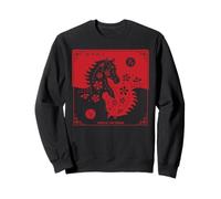 Año del Caballo 2026 Zodiaco Chino Año Nuevo Lunar Fuego Sudadera