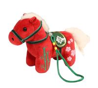 Año Del Caballo De Peluche: Compañero Suave E Interactivo | Juguete De Caballo De Peluche Lucky 2026 Year Doll | Para Niños, Niñas, Fiesta En La Granja Y Narración De Cuentos, Diseño Decorativo Inspir