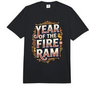 Año del Carnero De Fuego Nuevo Signo del Zodíaco De La Astrología China Comfort Colors Adult Heavyweight T-Shirt