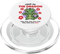 Año del Dragón 2024 Zodiaco Chino Año Nuevo Kawaii PopSockets PopGrip para MagSafe