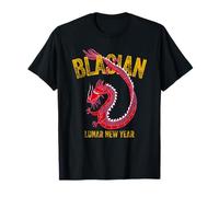Año del Dragón, Estilo Dragón, Blasiano, Año Nuevo Lunar Camiseta