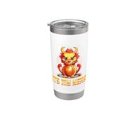 Año Del Dragón Feliz Año Nuevo Chino 2024 Es Mi Año Vaso térmico de acero inoxidable de doble pared