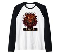 Año del Tigre Horóscopo Chino Astrología Nacimiento Zodíaco Camiseta Manga Raglan