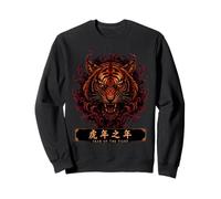 Año del Tigre Horóscopo Chino Astrología Nacimiento Zodíaco Sudadera