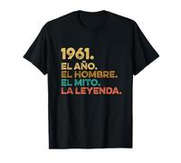 Año Hombre Mito Leyenda - Cumpleaños Regalo Vintage 1961 Camiseta