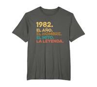 Año Hombre Mito Leyenda - Cumpleaños Regalo Vintage 1982 Camiseta