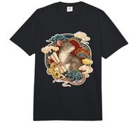 Año Lunar Rata del Zodiaco Chino Comfort Colors Adult Heavyweight T-Shirt
