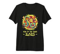 Año Nuevo Chino 2025 Serpiente Feliz año Nuevo Chino 2025 Camiseta Premium