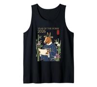 Año Nuevo Chino 2026 Año Nuevo Lunar del Caballo 2026 Camiseta sin Mangas