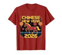 Año Nuevo Chino 2026 Horóscopo Caballo Año Nuevo Lunar Camiseta