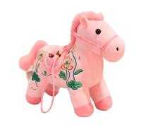 Año Nuevo Chino - Peluche de Mascota de Año Nuevo 2026, lindo de muñecas, adorable decoración de peluche para festival de primavera, vacaciones, hogar, oficina, mesa, sala de estar, Schla