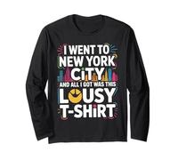 Año Nuevo FUI a la Ciudad de Nueva York Todo lo Que obtuve fue Este pésimo Manga Larga