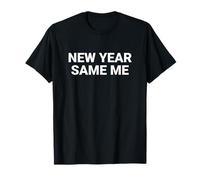 Año Nuevo Misma Yo Funny Anti Resolución Camiseta