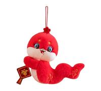 Año Nuevo Muñeco De Peluche De Serpiente - Juguete De Peluch De Serpient Del Festival, Peluch De Serpente Del Zodíaco Rojo | Figura De Peluche Suave De Serpiente Para Regalar A Personas Queridas,