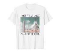 Año Santo 2025 Diseño Católico Peregrinos de Esperanza Camiseta