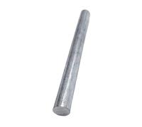 Ánodo de varilla de zinc for galvanoplastia, diámetro de 2-30 mm, longitud de 100 mm a 300 mm, barra redonda de lingote de zinc de alta pureza, 1 pieza(20x300mm)