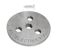 Ánodo De Zinc para La Piscina De Agua Salada - Metal De Sacrificio De Protección De Corrosión | De Piscina De Agua Salada | Prevención De Óxido, Aleación De Zinc Duradera, Instalación Fácil, C