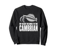 Anomalocaris My Heart Belongs Humor de Criatura Marina prehistórica Sudadera