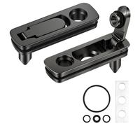 ANOMM 1PCS Accesorios para Zippo, Mechero Lighter Junta para Inserto, Repuestos con Almohadilla de Algodón, Base MetáLica para Encendedor AntievaporacióN y PrevencióN de Fugas de Combustible (Negro)