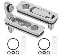ANOMM 2PCS Accesorios para Zippo, Mechero Lighter Junta para Inserto, Plata