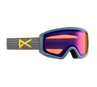 Anon Gafas de nieve Tracker 2.0 para niños (marco: pizarra, lente: ámbar)