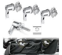 Anonemoto Saddlebag Locks Sujeto Bolt Bolsa Bolsas Bolsas de montaje Robo de hardware Cerraduras de disuasin para Harley 1992-2024 Touring Road Road
