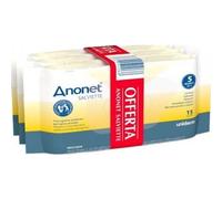 Anonet Toallitas Higiene Íntima 3 X15 uds