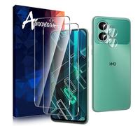 Anoowkoa 2 Piezas para HMD Pulse 2 Pro Protector de Pantalla + 2 Piezas Protector de Lente de Cámara, protector de pantalla de vidrio templado, película protectora