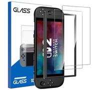 Anoowkoa 2 Piezas Protector de Pantalla para Nintendo Switch 2 Model 2025,Incluye Marco de Instalación Fácil,Cristal Templado Pantalla protectora de vidrio templado Nintendo Switch 2 2025