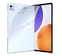 Anoowkoa Funda para Xiaomi Pad 7S Pro 12.5 Pulgadas Carcasa Protectora la Cámara Antigolpes Transparente con Cojín Esquina Parachoques, Flexible Suave TPU Silicona Caso Delgada Anti-Choques Case Cover