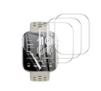 Anoowkoa Paquete de 4 protectores de pantalla para Amazfit Bip 6 no vidrio Premium Soft TPU Film Guard Cover-Genuine Super Easy Installation