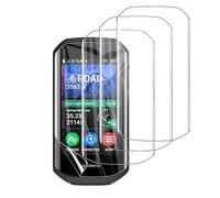 Anoowkoa Paquete de 4 protectores de pantalla para Garmin Edge 1050 no vidrio Premium Soft TPU Film Guard Cover-Genuine Super Easy Installation