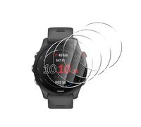 Anoowkoa Paquete de 4 protectores de pantalla para Garmin Forerunner 255/255 Music 46mm Premium Vidrio Templado Film Guard Cover-Genuine Super Easy Installation