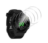 Anoowkoa Paquete de 4 protectores de pantalla para Garmin Forerunner 55 Premium Vidrio Templado Film Guard Cover-Genuine Super Easy Installation