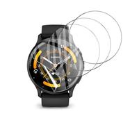 Anoowkoa Paquete de 4 protectores de pantalla para Garmin Venu 3 de 1.77 pulgadas, no son de vidrio de poliuretano termoplástico suave de alta calidad, instalación súper fácil