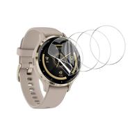 Anoowkoa Paquete de 4 protectores de pantalla para Garmin Venu 3s 41mm/Garmin Venu 4 41mm no vidrio Premium Soft TPU Film Guard Cover-Genuine Super Easy Installation