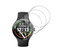 Anoowkoa Paquete de 4 protectores de pantalla para Google Pixel Watch 4 45mm no vidrio Premium Soft TPU Film Guard Cover-Genuine Super Easy Installation