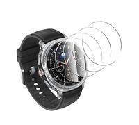 Anoowkoa Paquete de 4 protectores de pantalla para Samsung Galaxy Watch 8 Classic 46mm Premium Vidrio Templado Film Guard Cover-Genuine Super Easy Installation