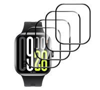 Anoowkoa Paquete de 4 protectores de pantalla para Xiaomi Redmi Watch 5 (No par Redmi Watch 5 Lite/Active) no vidrio Premium Soft TPU Film Guard Cover-Genuine Super Easy Installation