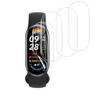 Anoowkoa Paquete de 4 protectores de pantalla para Xiaomi Smart Band 9 no vidrio Premium Soft TPU Film Guard Cover-Genuine Super Easy Installation