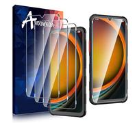 Anoowkoa Protector de Pantalla para Honor X5c Plus/Samsung Galaxy XCover7 Pro/XCover7 Cristal Templado Pantalla Entera Antihuellas elícula protectora de vidrio templado Samsung XCover7 Pro,3 PCS